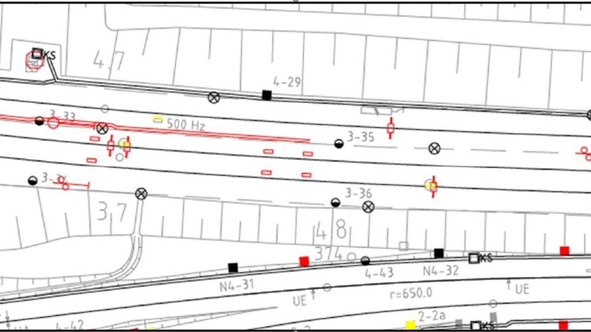 Bahnvermessung und Auswertungen